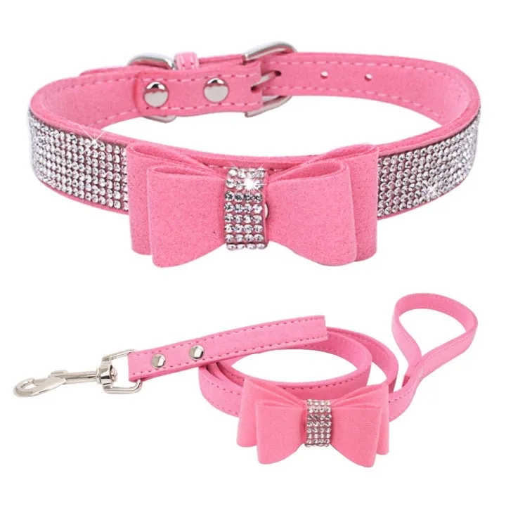 Lovely Bowknot Style Colorful Pet Collar