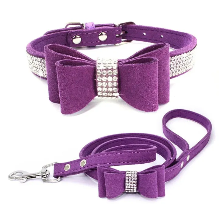 Lovely Bowknot Style Colorful Pet Collar