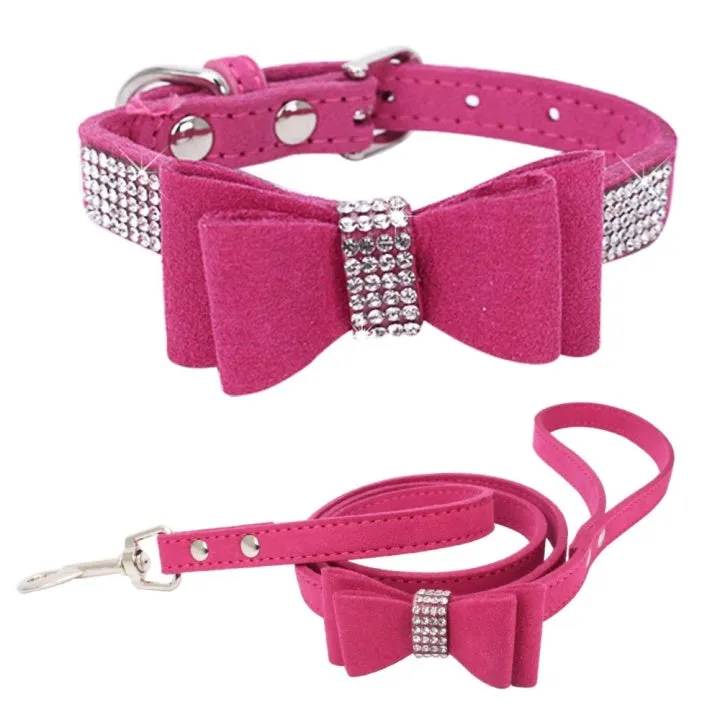 Lovely Bowknot Style Colorful Pet Collar