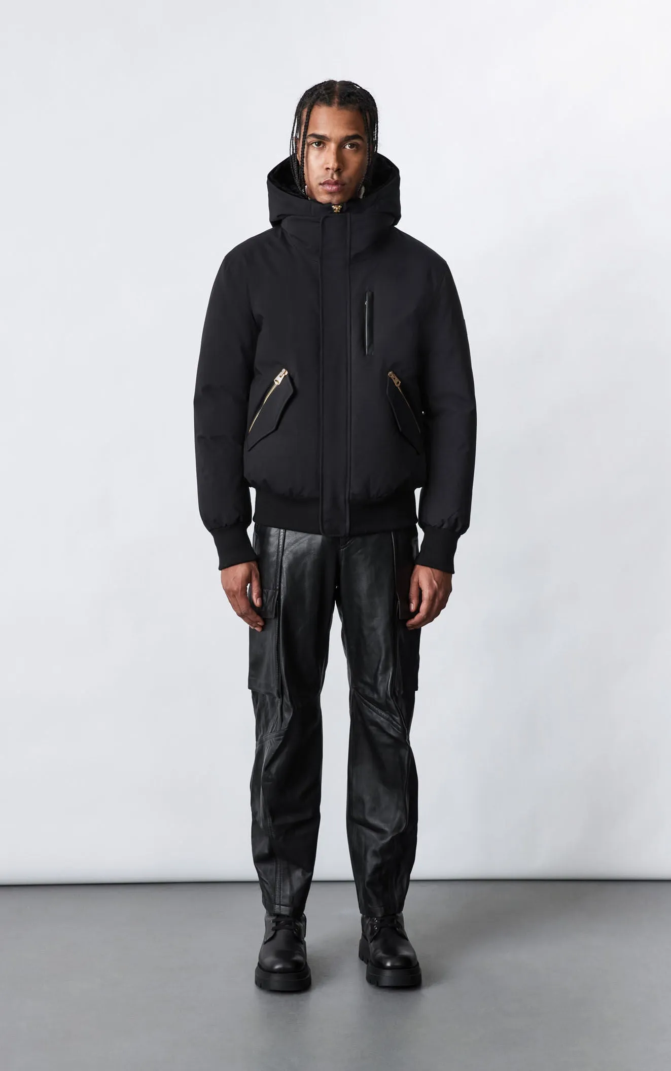 MACKAGE DIXON-BX MENS HOODED DOWN COAT Mens Apparel