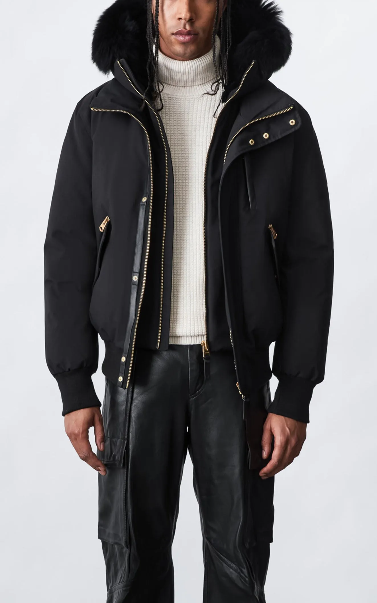 MACKAGE DIXON-BX MENS HOODED DOWN COAT Mens Apparel