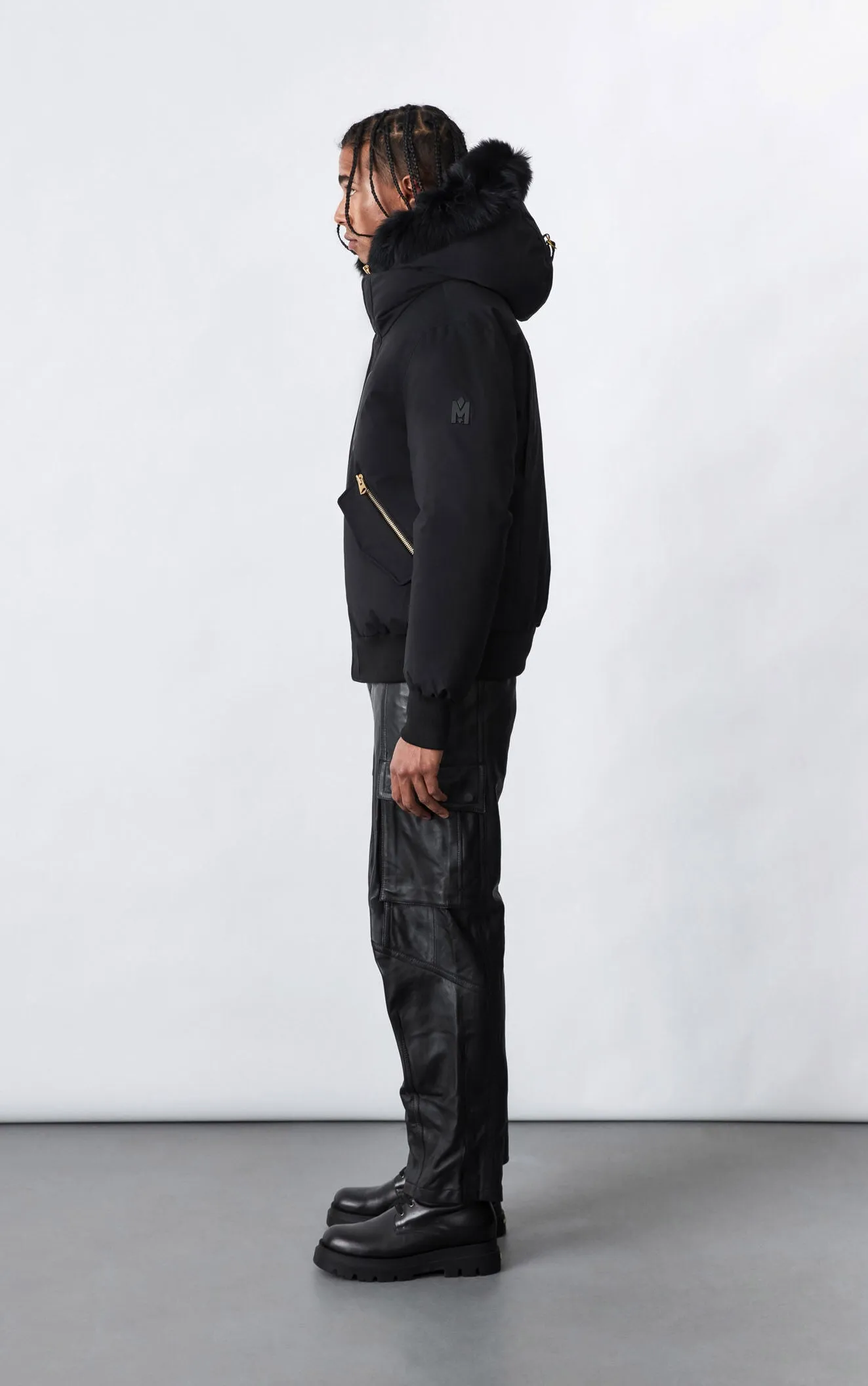 MACKAGE DIXON-BX MENS HOODED DOWN COAT Mens Apparel