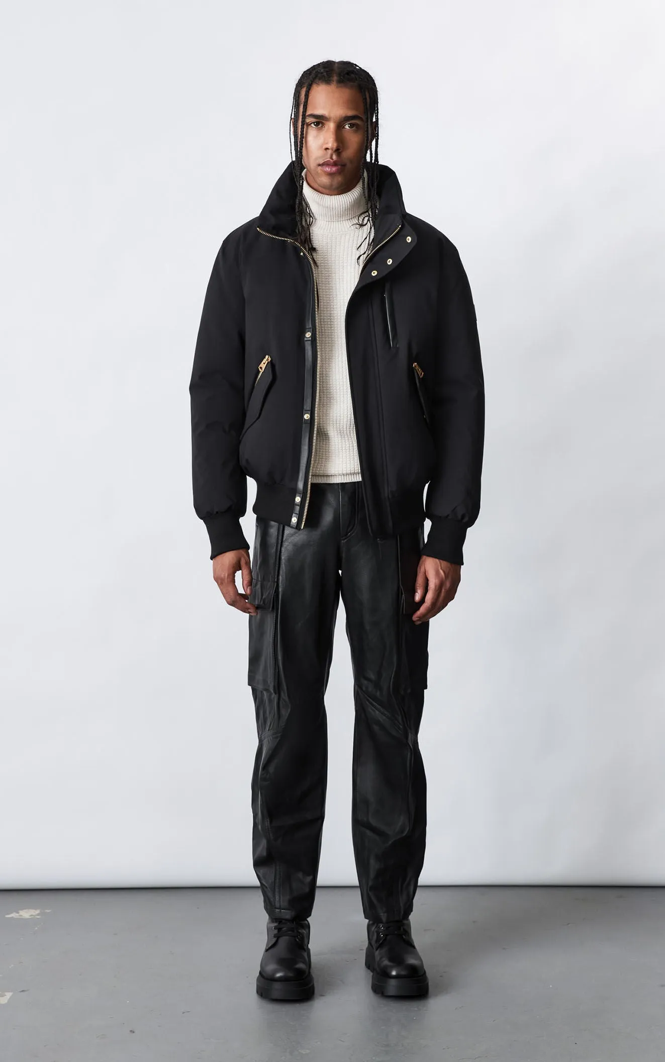 MACKAGE DIXON-BX MENS HOODED DOWN COAT Mens Apparel