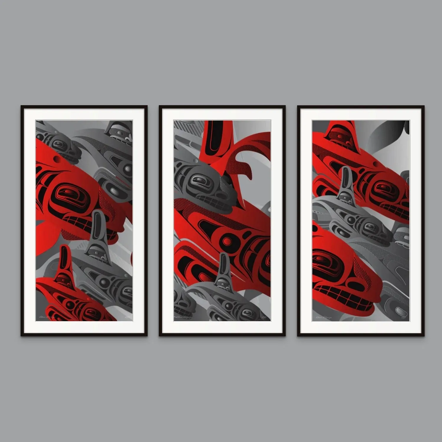 Making Waves Triptych Limited Edition Print