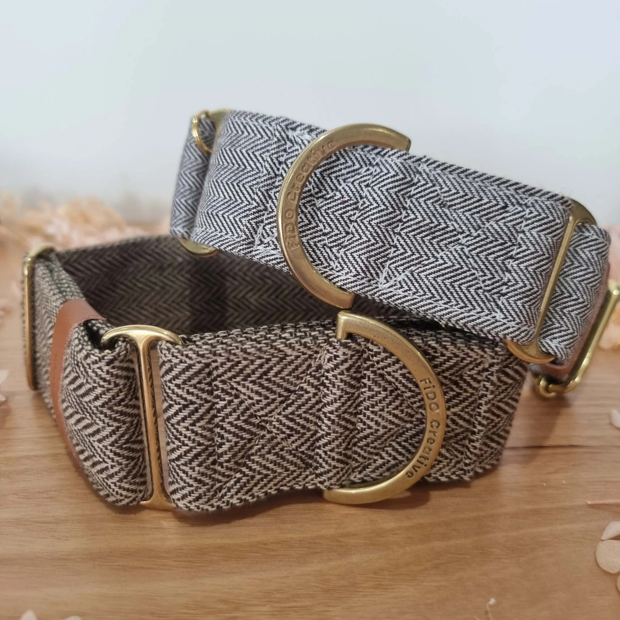 Martingale collar - Herringbone