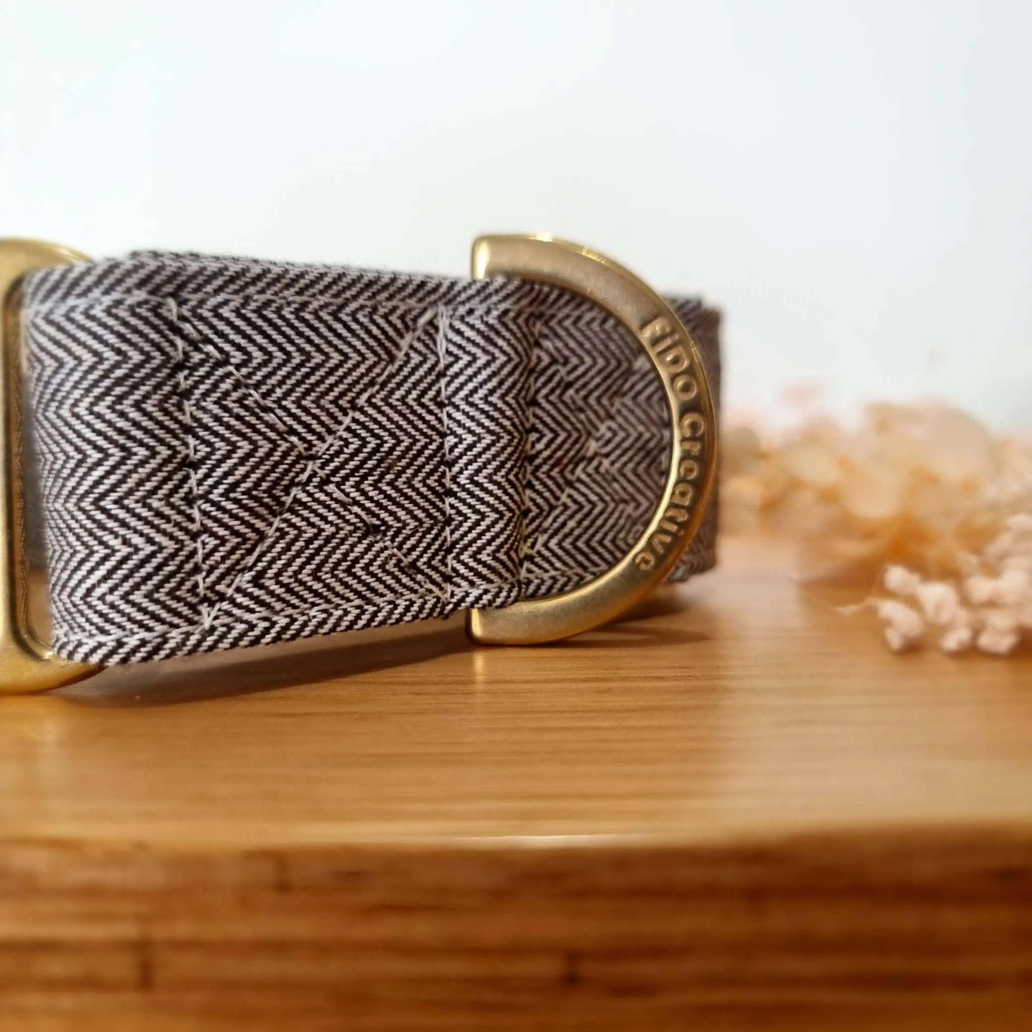 Martingale collar - Herringbone