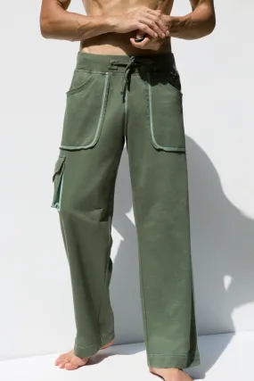 Men Cargo Training  - Olive Green