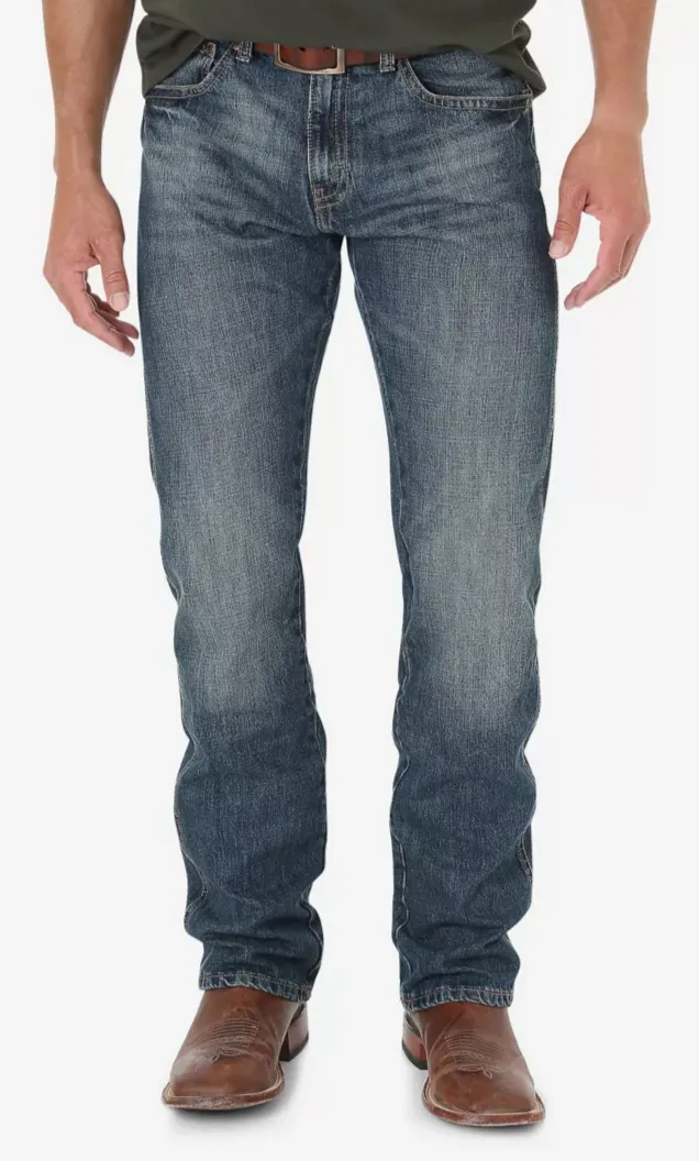 Men's Wrangler 88MWZDK Dark Night Retro® Slim Fit Straight Leg Jean  *CLOSEOUT*(SHOP IN-STORES TOO)