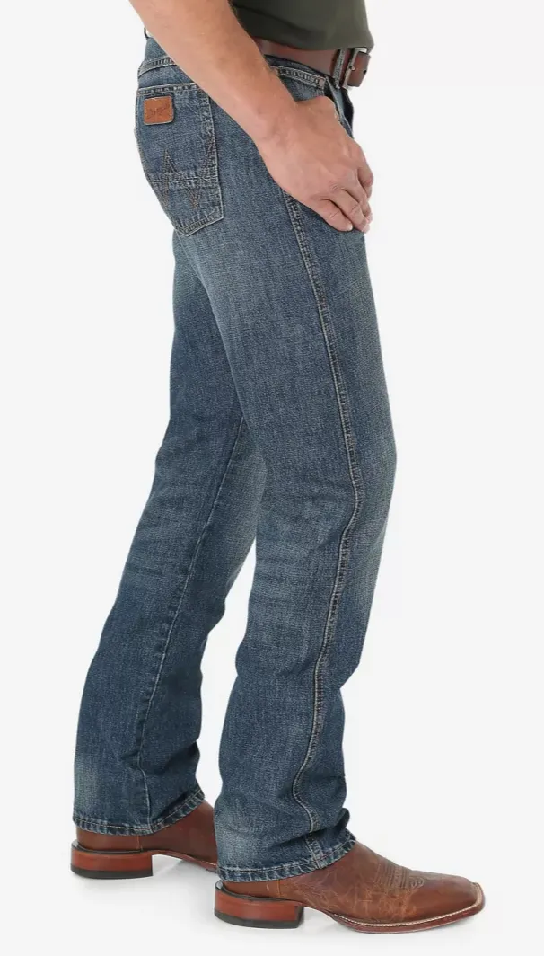 Men's Wrangler 88MWZDK Dark Night Retro® Slim Fit Straight Leg Jean  *CLOSEOUT*(SHOP IN-STORES TOO)
