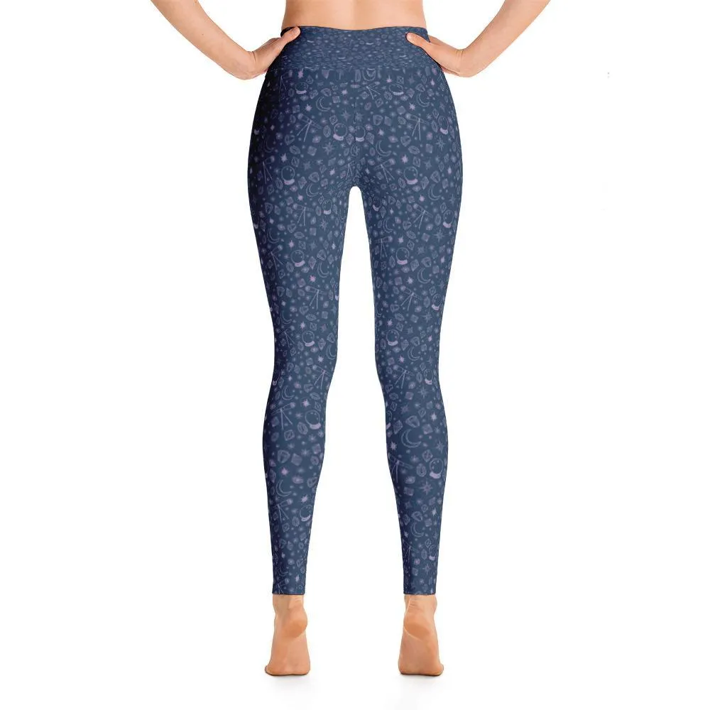Midnight Magic Yoga Leggings