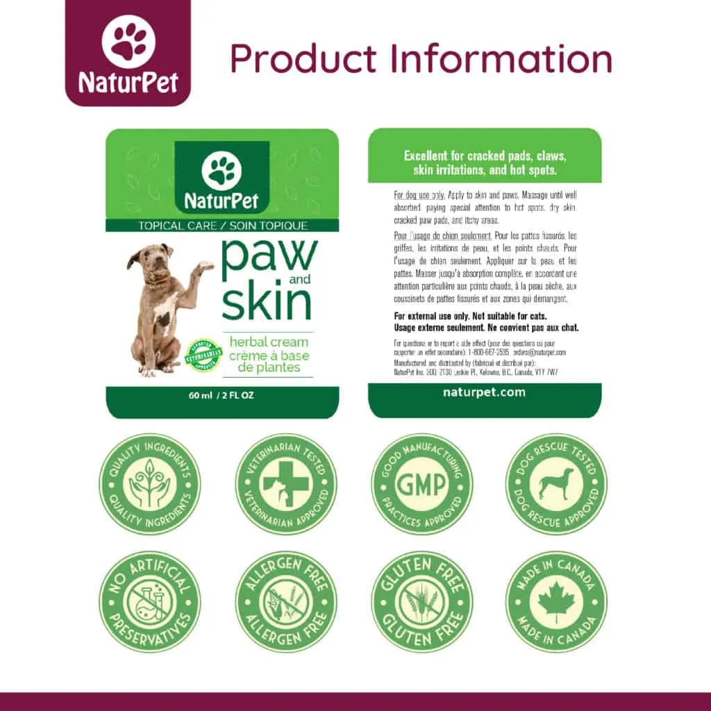 NaturPet Paw & Skin (60 ml)