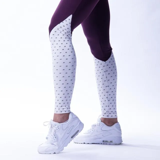 Nebbia High Waist NS Leggings 638 - Burgundy-Vanilla