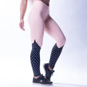 Nebbia High Waist NS Leggings 638 - Salmon-Black