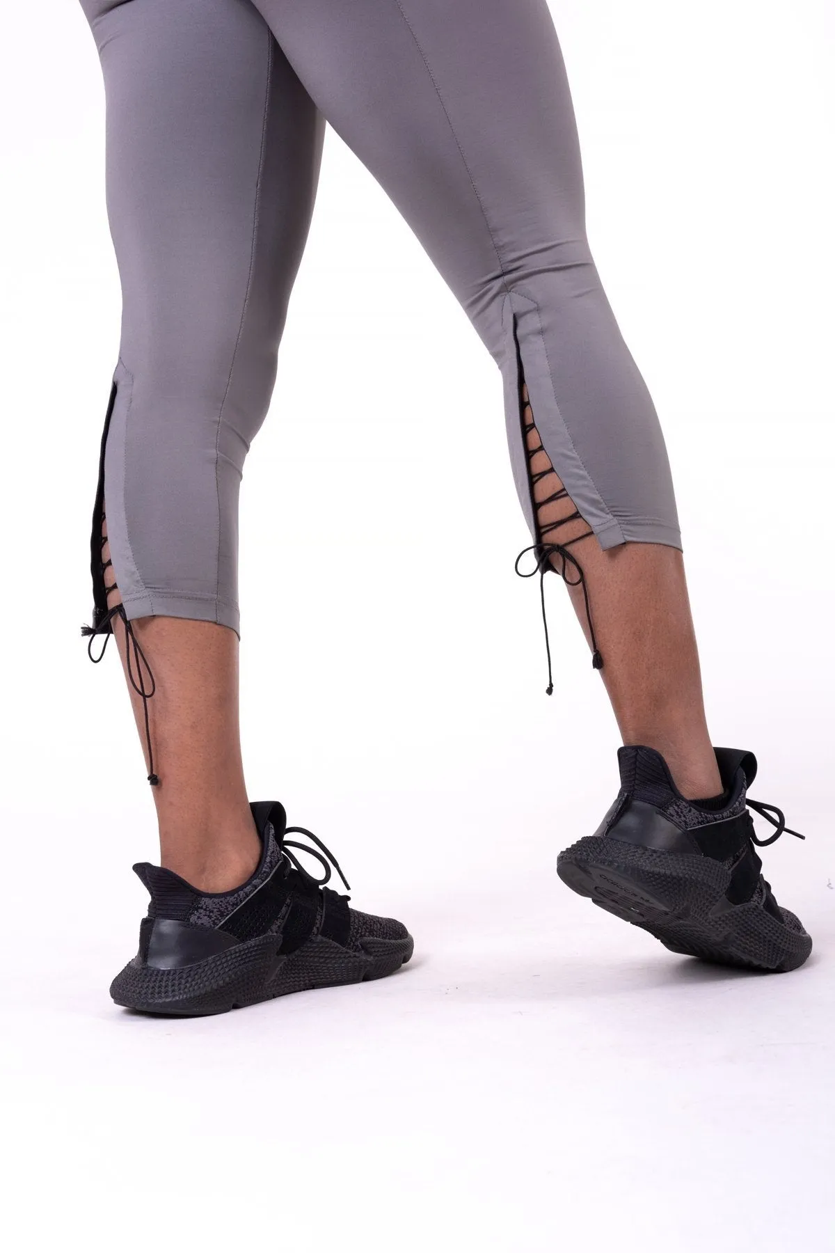 Nebbia Lace-Up 7-8 Leggings 661 - Metal