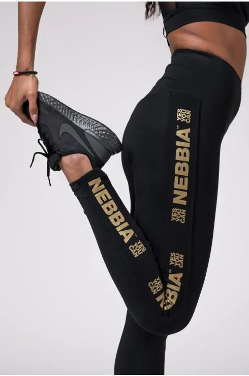 Nebbia Leggings Gold Classic 801 - Black