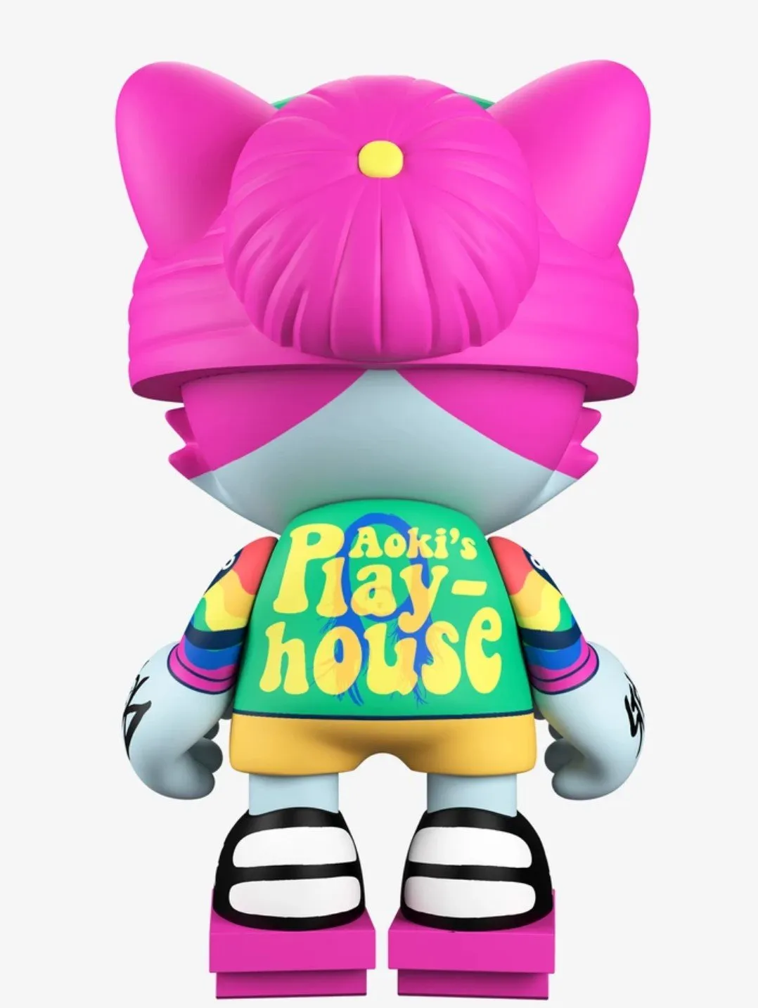Neon Future Art Toy by Steve Aoki x SuperPlastic