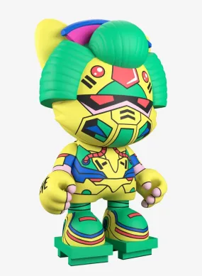 Neon Future Art Toy by Steve Aoki x SuperPlastic