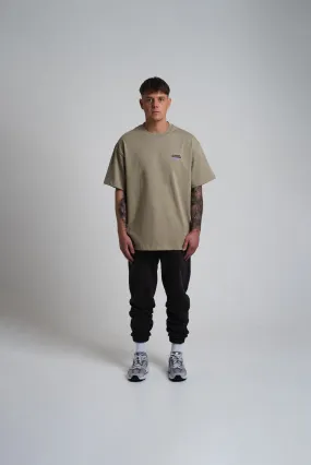 OVERSIZED T-SHIRT - OLIVE