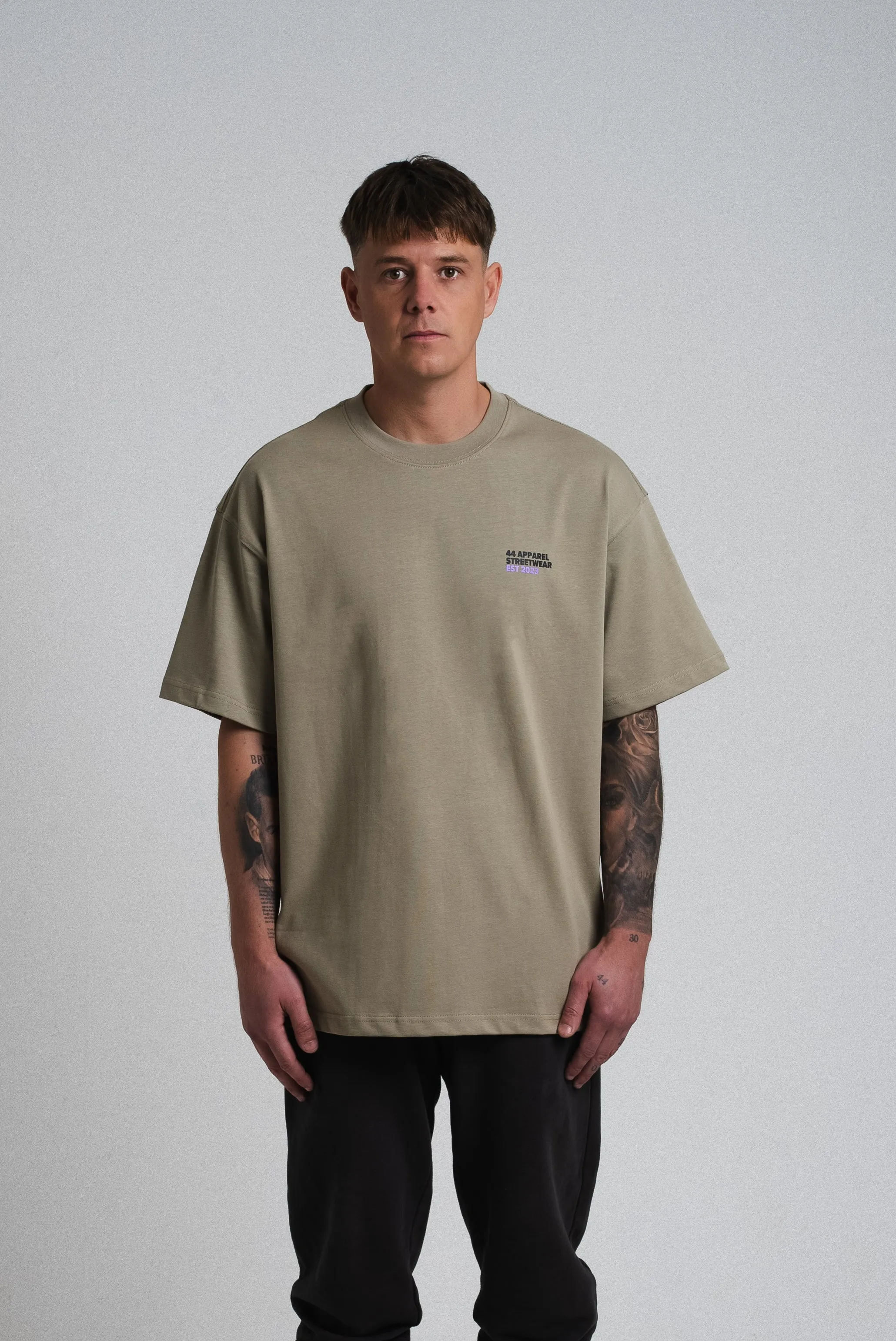 OVERSIZED T-SHIRT - OLIVE