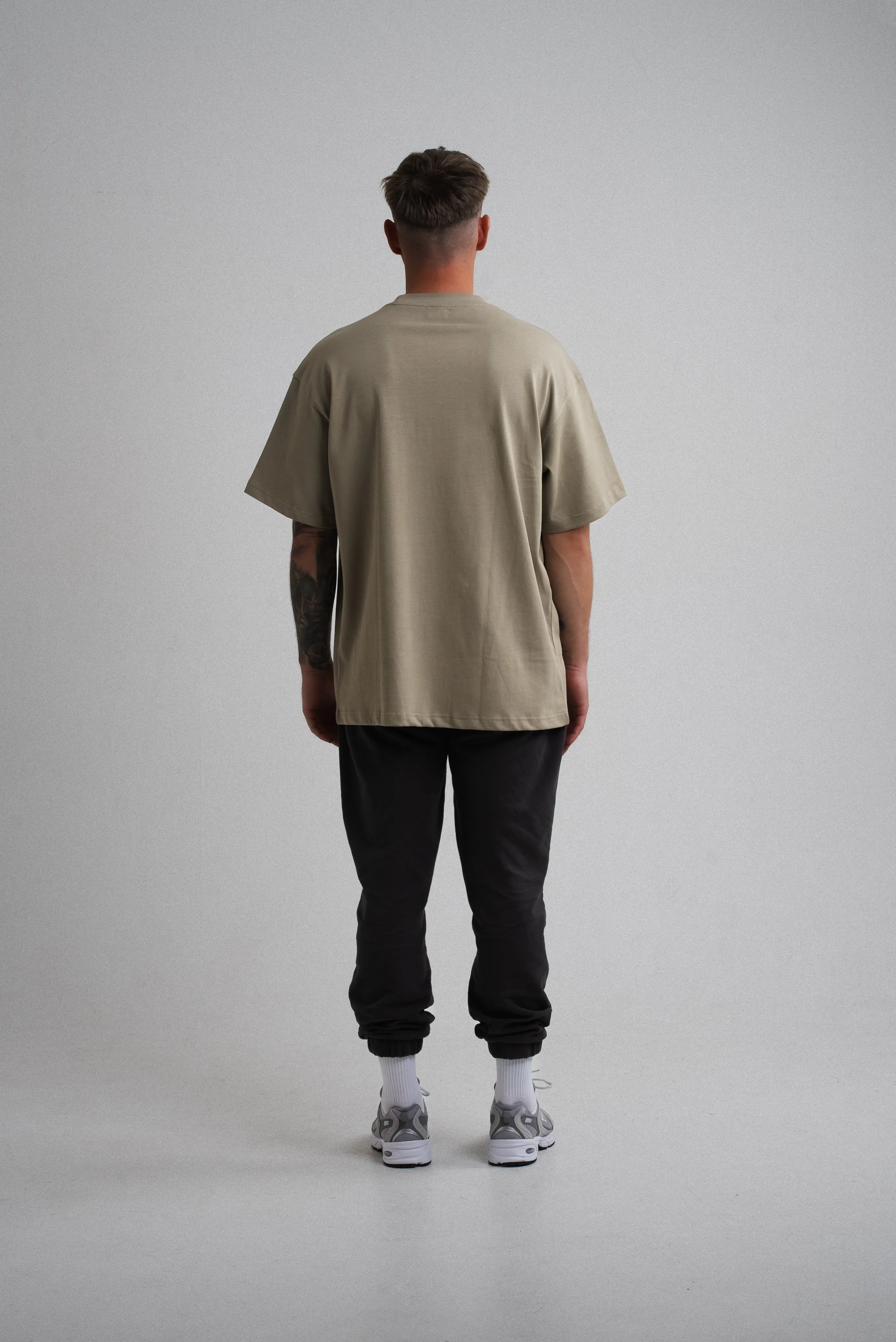 OVERSIZED T-SHIRT - OLIVE