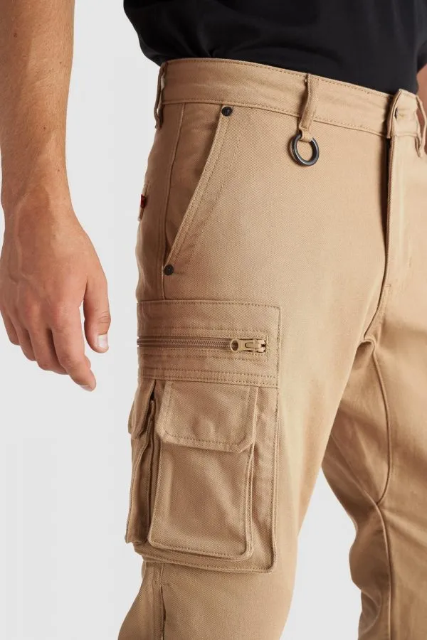 Pando Moto Desert Men's Trouser - Beige