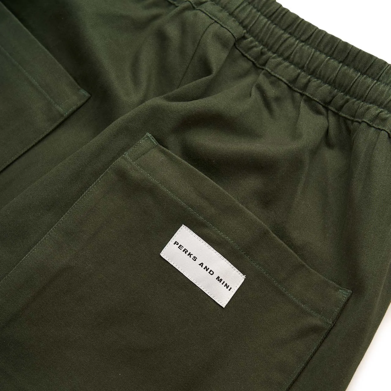 perks and mini twill return pants (olive)