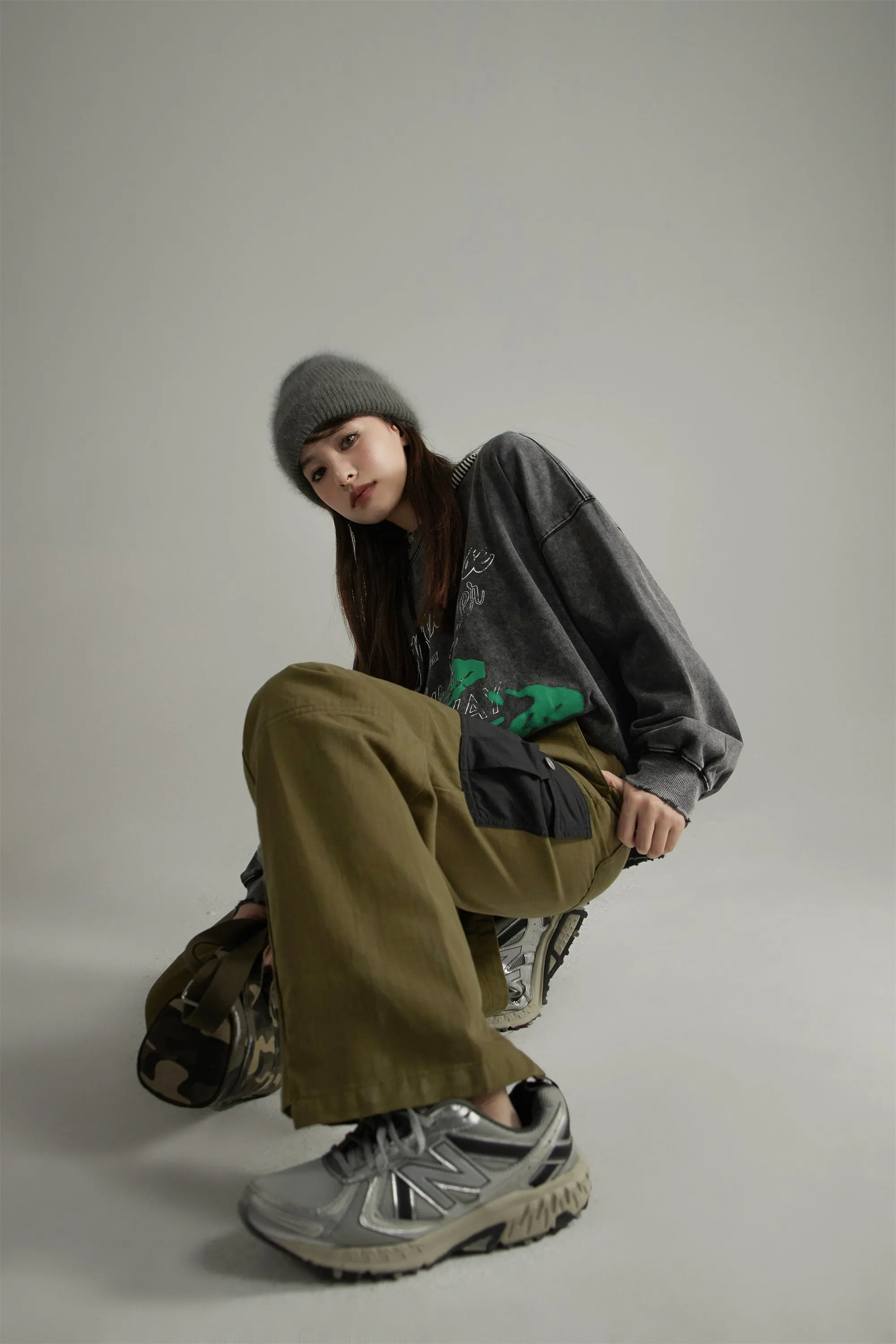 Pocket Wide Cargo Pants