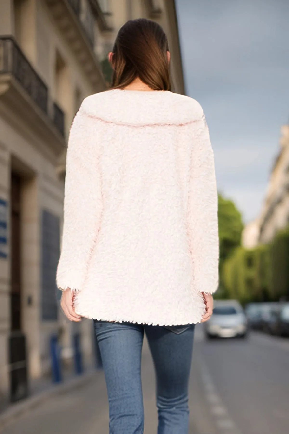 Pre-order: PARISA JACKET (BABY PINK)- CVJ1837