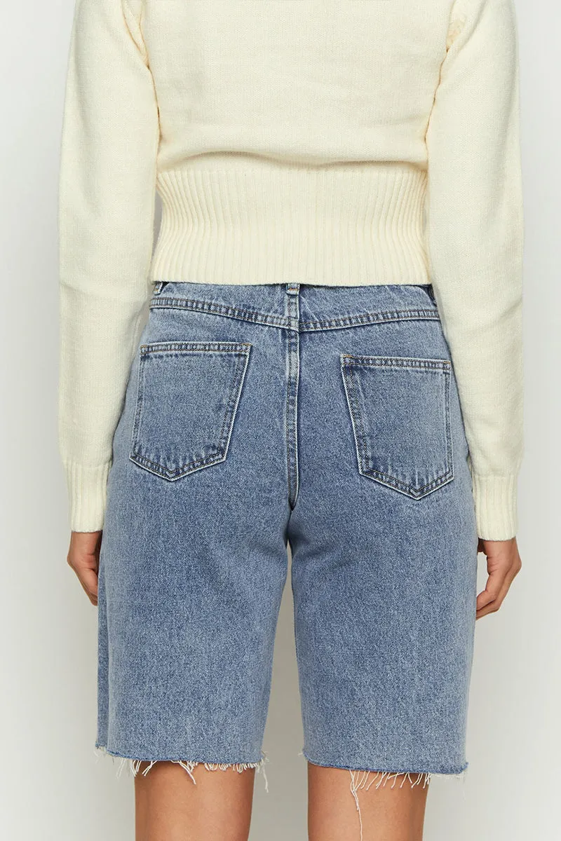 PT3099 Denim Bermuda Short Pant