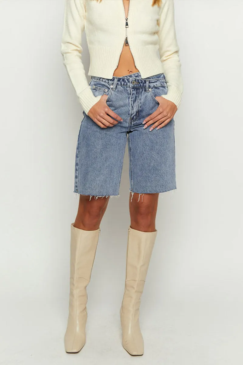 PT3099 Denim Bermuda Short Pant