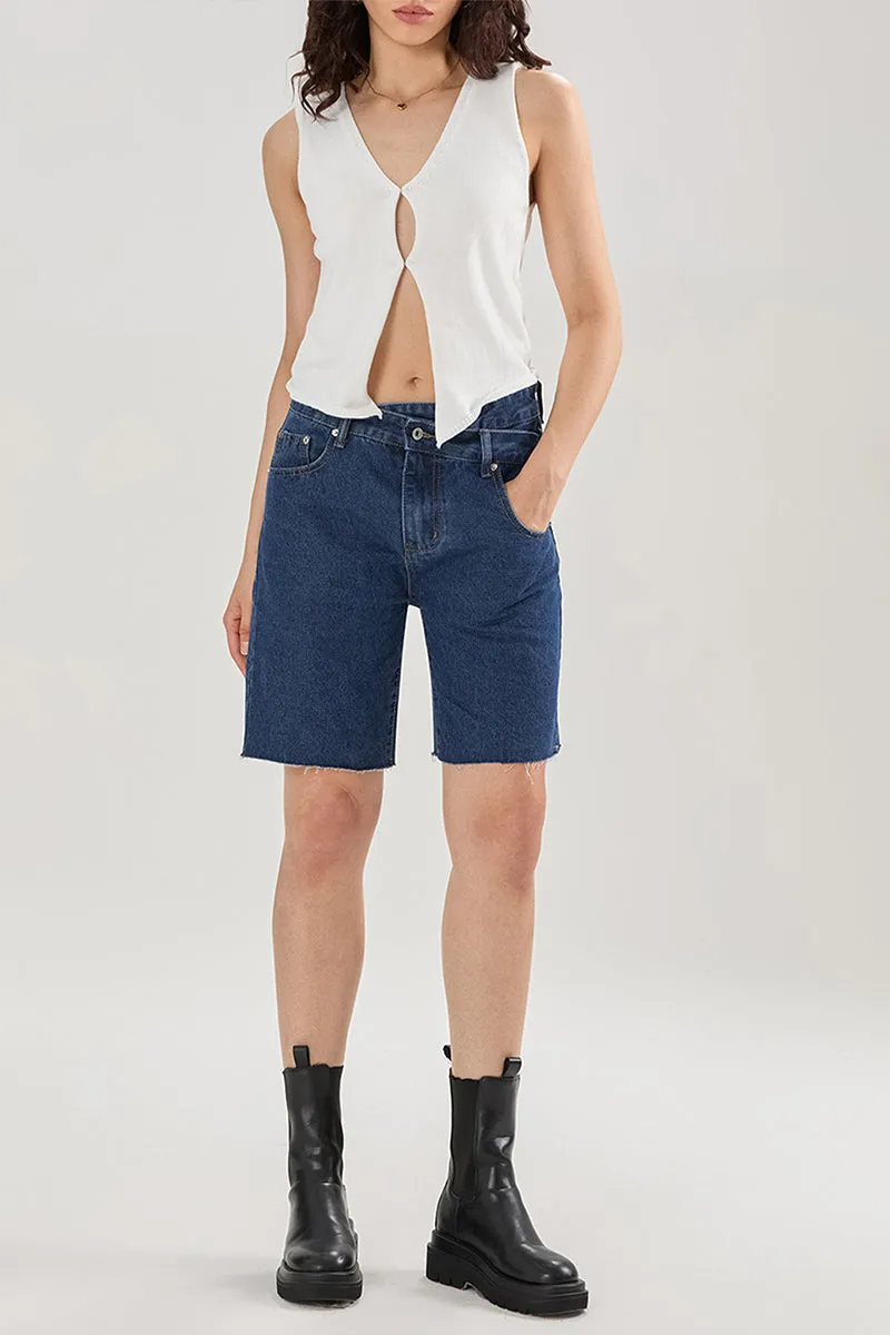 PT3099 Denim Bermuda Short Pant