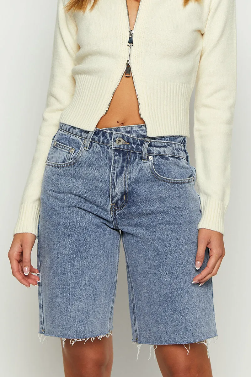 PT3099 Denim Bermuda Short Pant