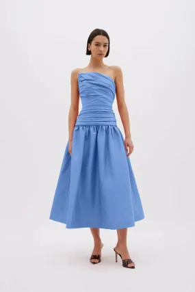 Rachel Gilbert Banks Dress in Cornflower Size AU 8