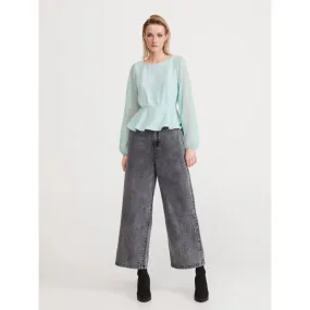 Reserved Grey Wide Leg Jeans