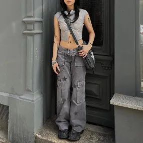 Retro Nomad Cargo Jeans