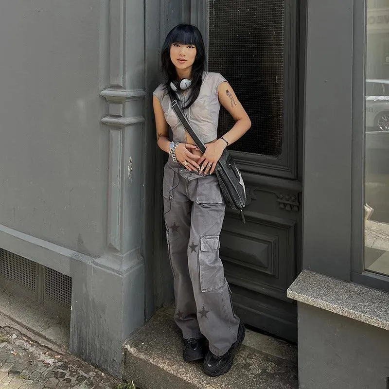 Retro Nomad Cargo Jeans