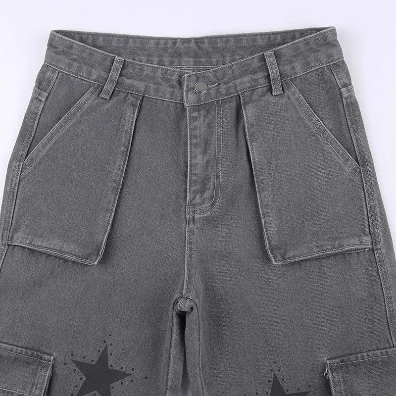 Retro Nomad Cargo Jeans