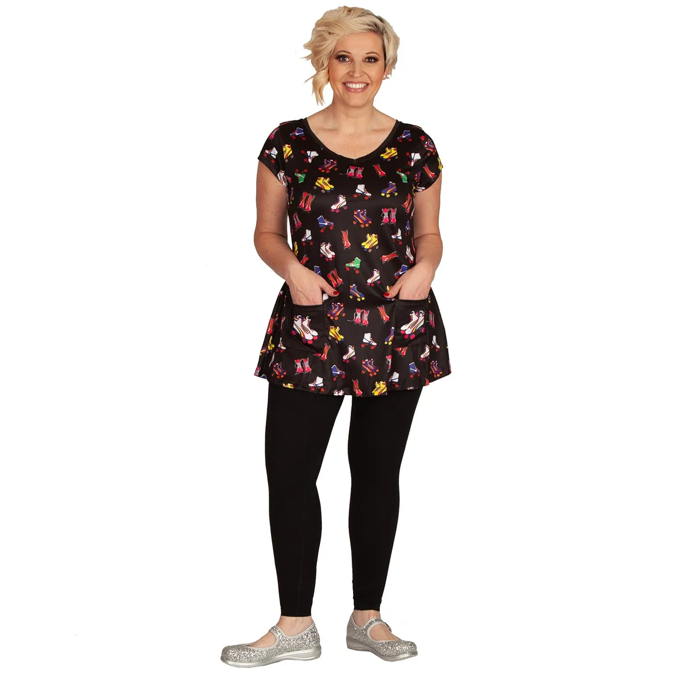 Retro Skates Tunic Top