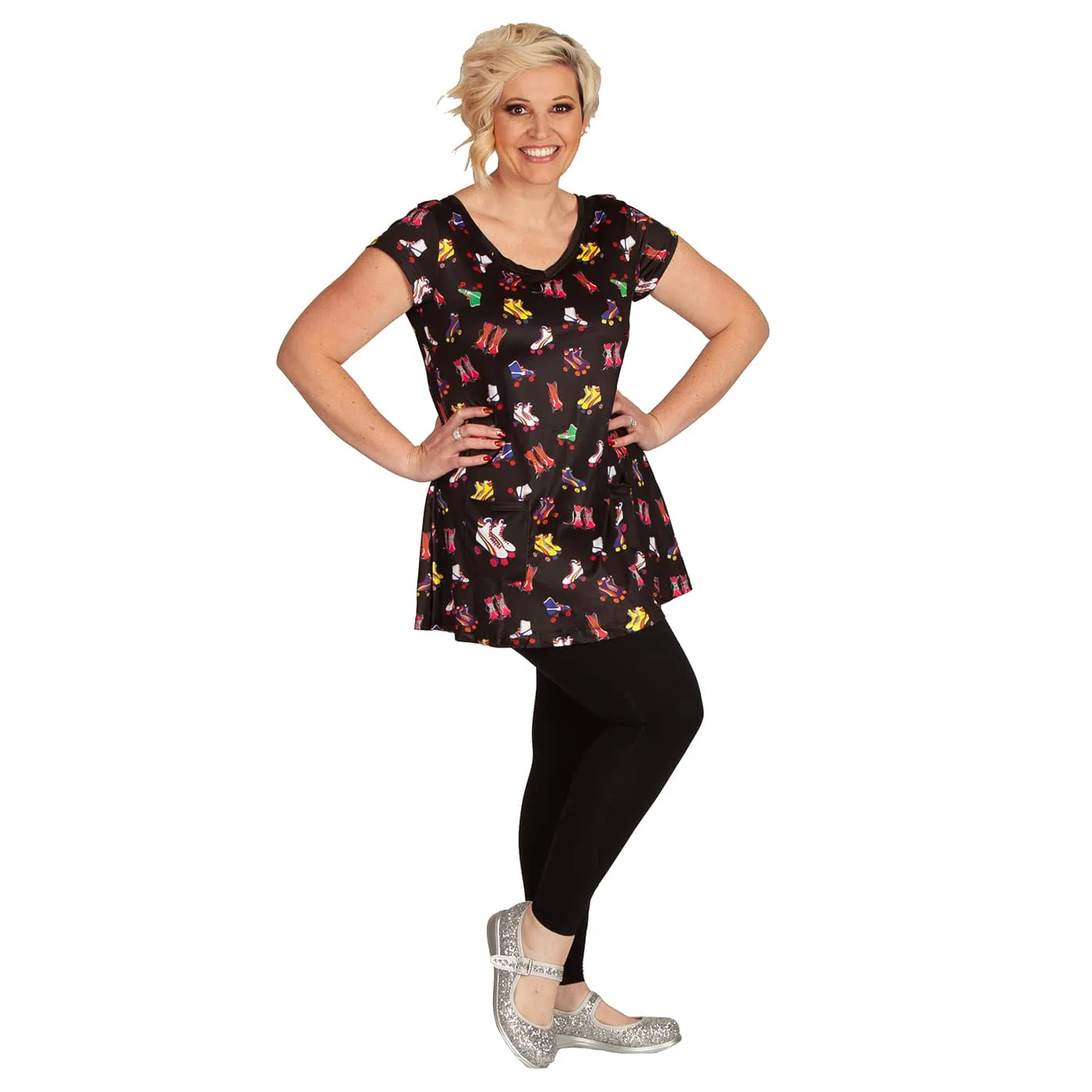 Retro Skates Tunic Top