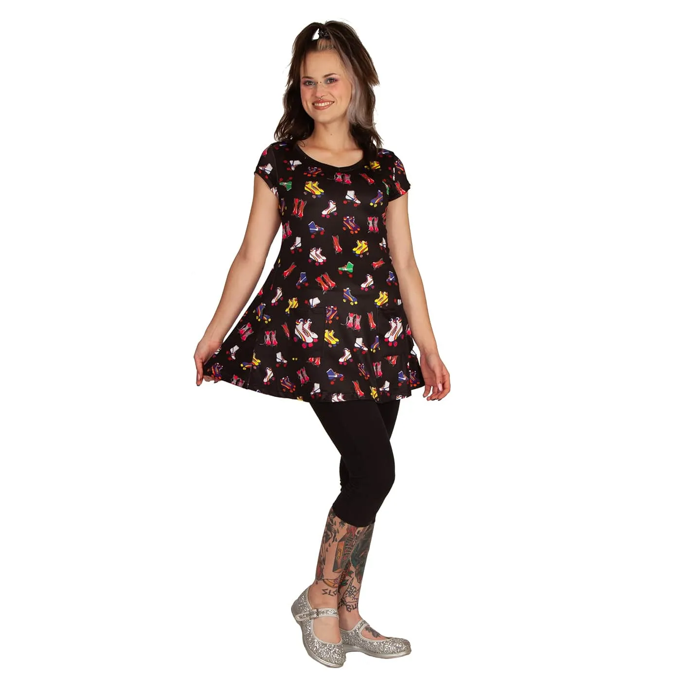 Retro Skates Tunic Top