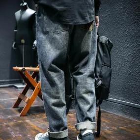 Retro Straight Jeans P0043