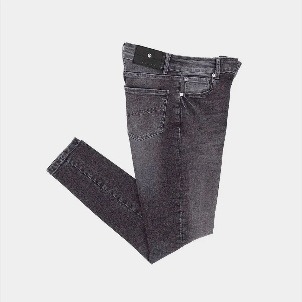 Rivvet Women's Eco Leila Mid Rise Skinny Fit Denim