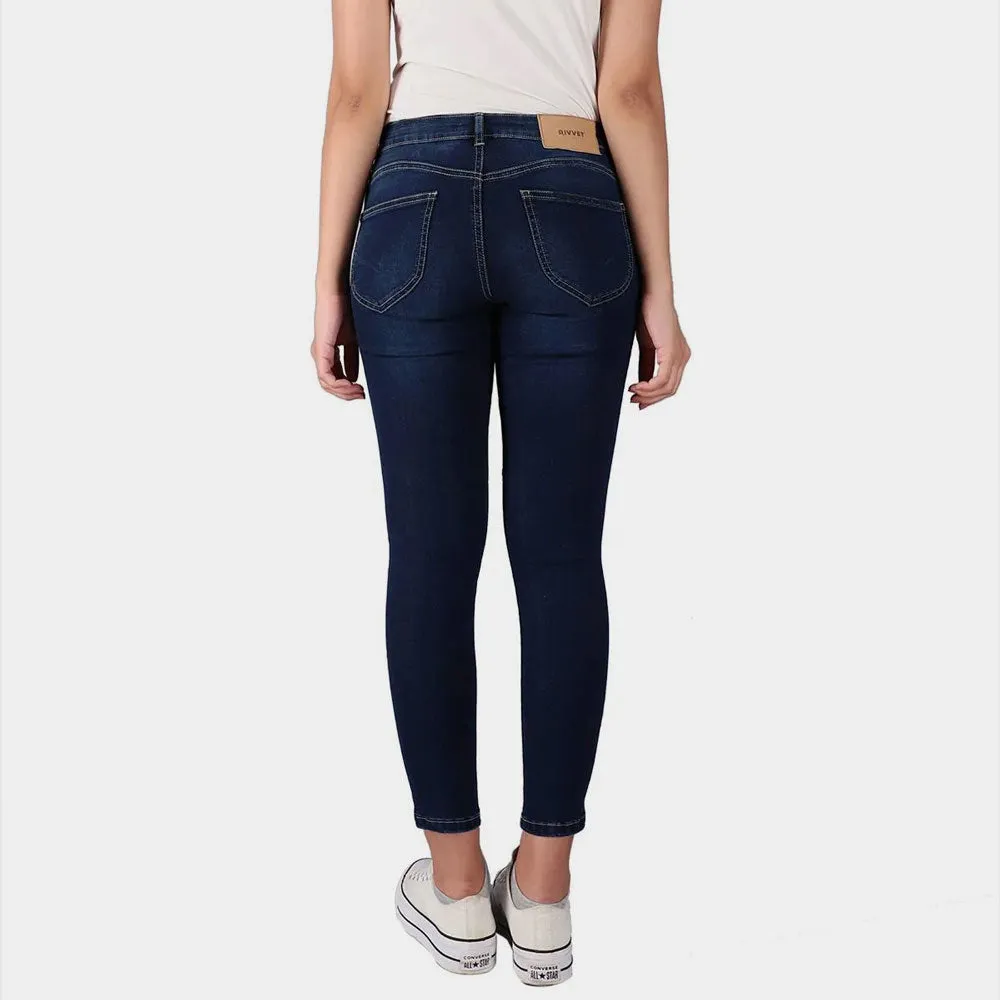 Rivvet Women's Oviedo Skinny Fit Denim