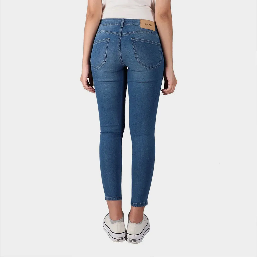Rivvet Women's Oviedo Skinny Fit Denim
