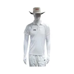 RNS Premium White Half Sleeve Cricket T-Shirt