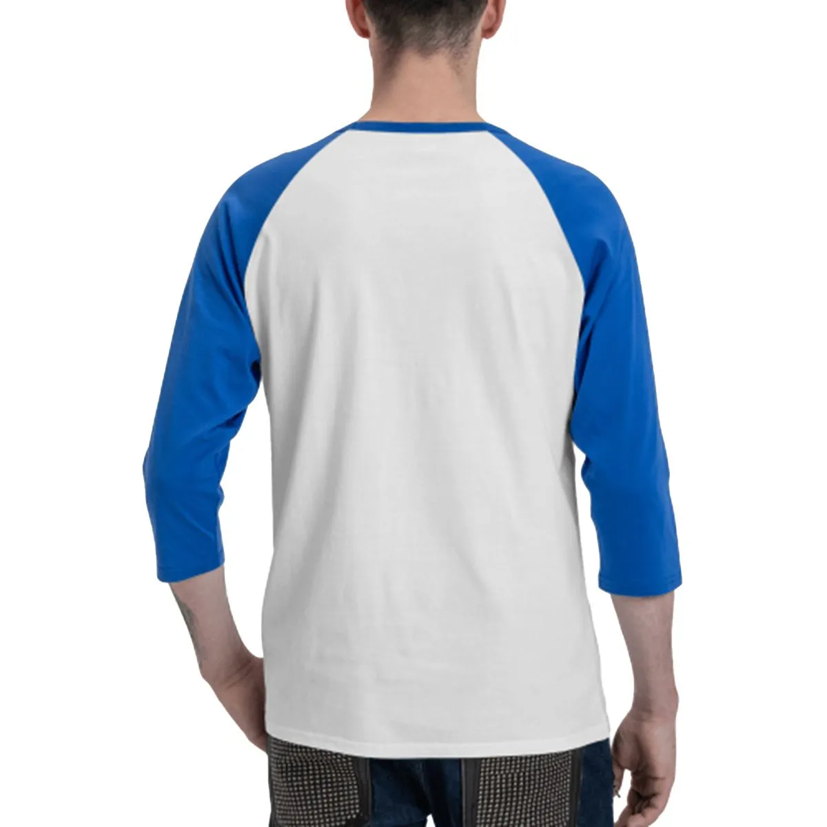 Sarcastic Sasquatch “Once in a while...”  3/4 Sleeve Cotton Baseball Shirt