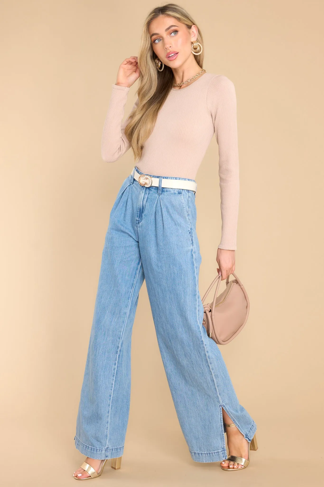 Seeing Clearly Chambray Pants