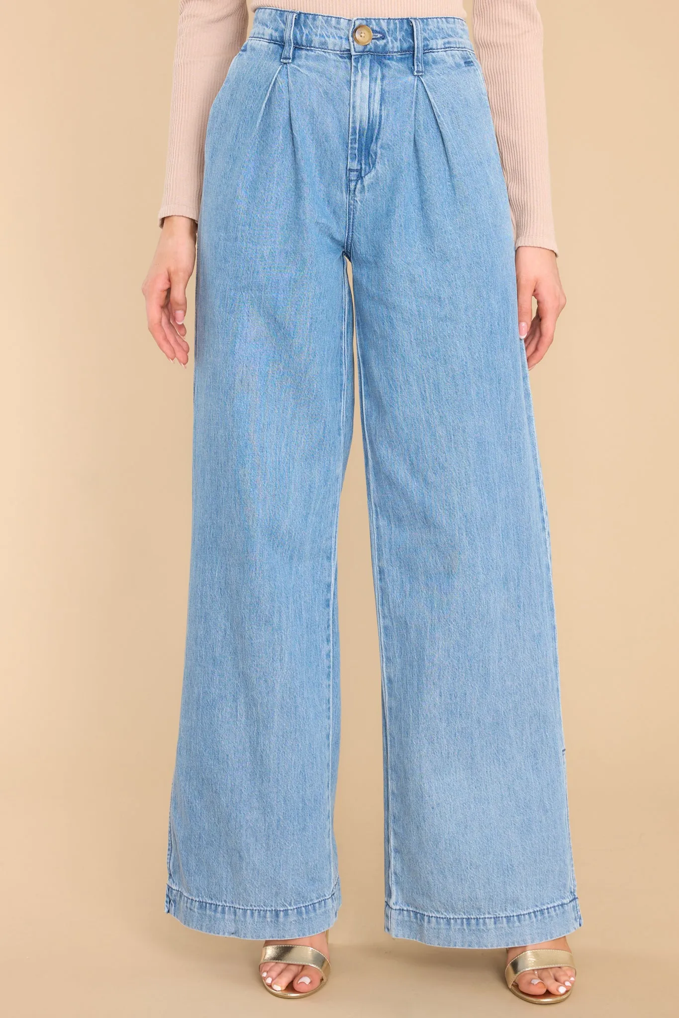 Seeing Clearly Chambray Pants