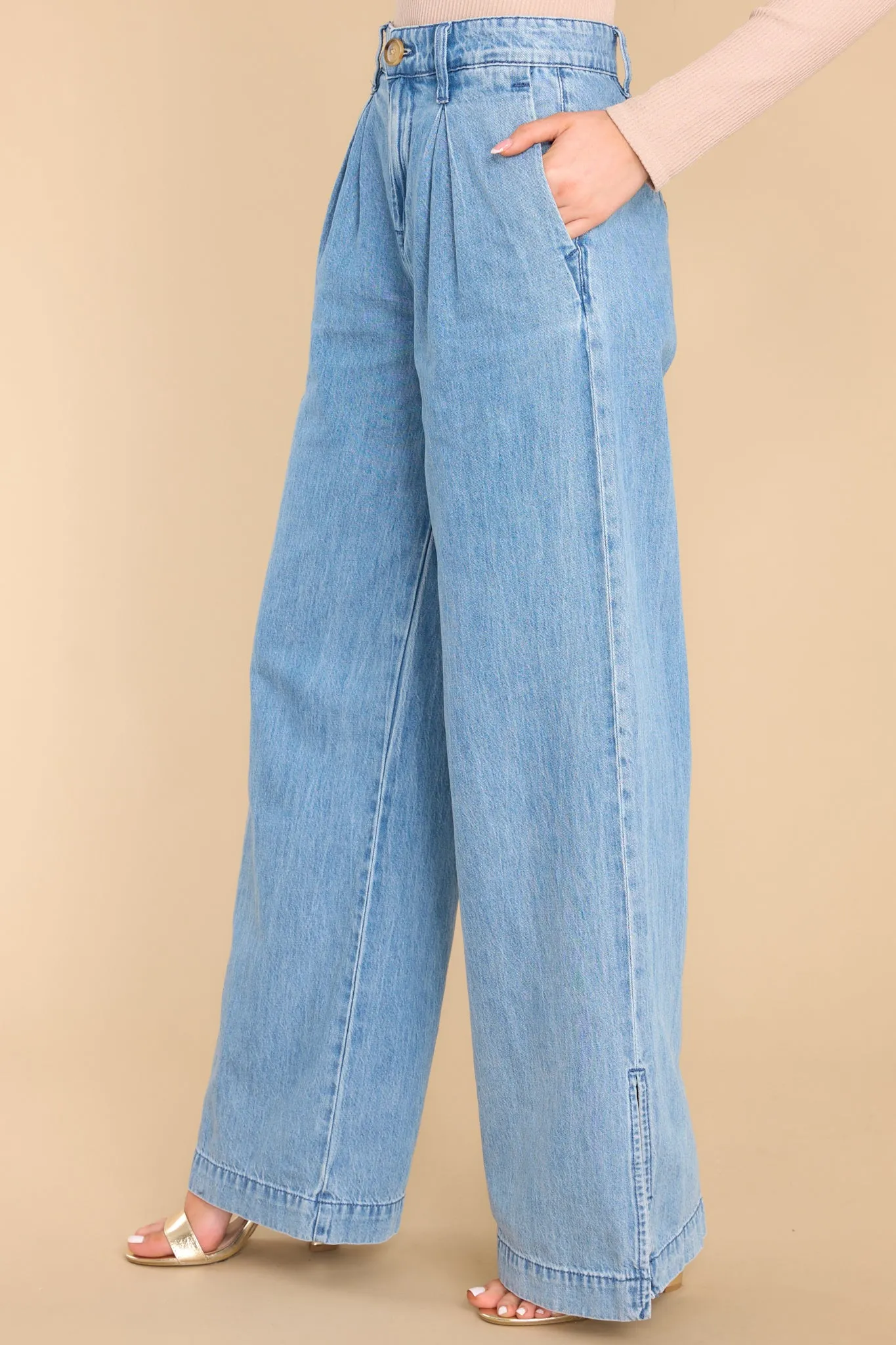 Seeing Clearly Chambray Pants