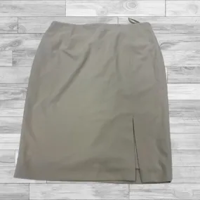 Skirt Midi By Preston And New York In Tan, Size: 12